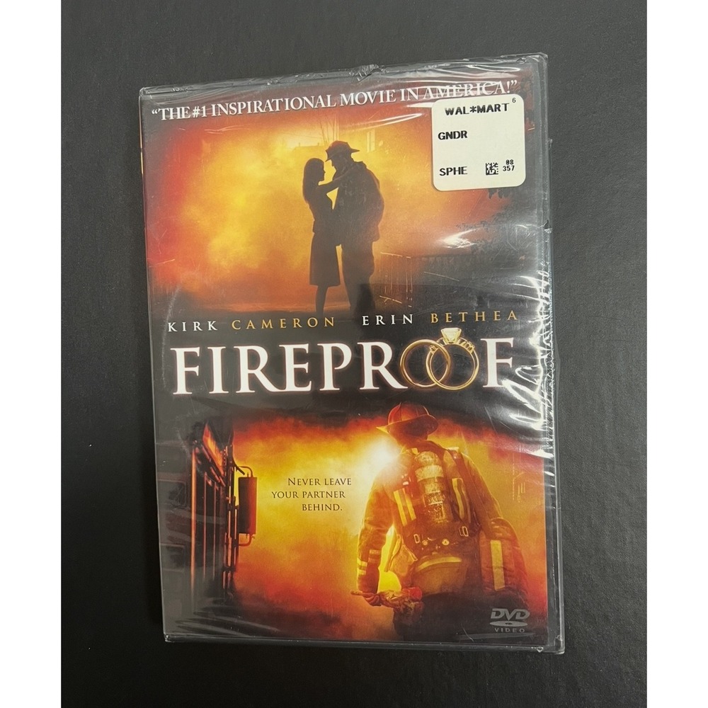 Fireproof DVD Kirk Cameron Erin Bethea Sealed Movie Drama Romance